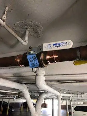 Copper pipe repair and valve work for Water Line Repair in Halesite